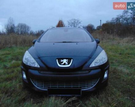 Черный Пежо 308, объемом двигателя 1.6 л и пробегом 300 тыс. км за 5500 $, фото 1 на Automoto.ua