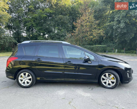 Чорний Пежо 308, об'ємом двигуна 1.56 л та пробігом 265 тис. км за 5900 $, фото 4 на Automoto.ua