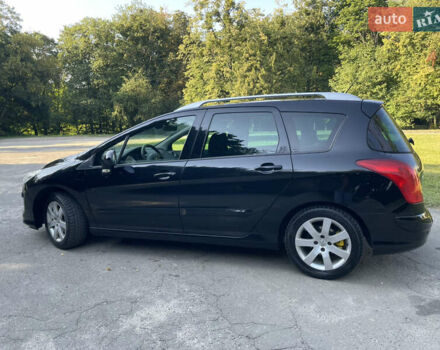 Чорний Пежо 308, об'ємом двигуна 1.56 л та пробігом 265 тис. км за 5900 $, фото 9 на Automoto.ua