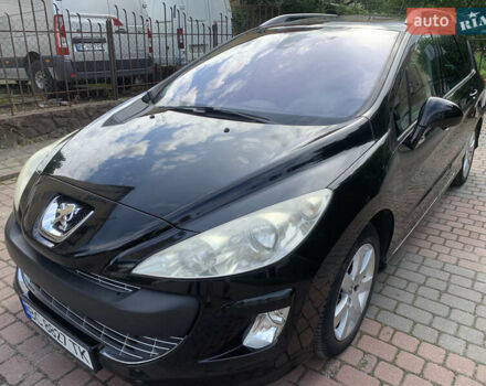 Чорний Пежо 308, об'ємом двигуна 1.6 л та пробігом 217 тис. км за 5900 $, фото 1 на Automoto.ua