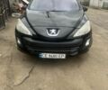 Черный Пежо 308, объемом двигателя 2 л и пробегом 267 тыс. км за 5500 $, фото 1 на Automoto.ua