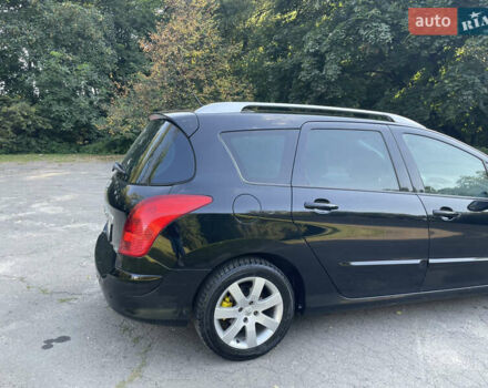 Чорний Пежо 308, об'ємом двигуна 1.56 л та пробігом 265 тис. км за 5900 $, фото 5 на Automoto.ua