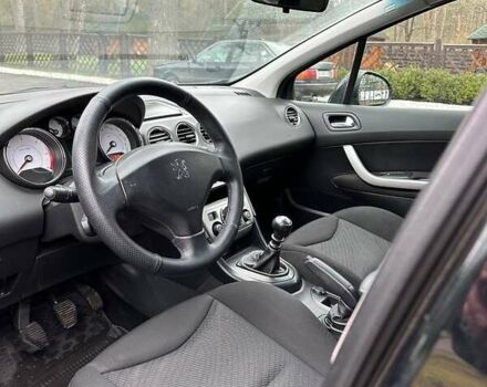 Черный Пежо 308, объемом двигателя 1.56 л и пробегом 212 тыс. км за 5300 $, фото 5 на Automoto.ua
