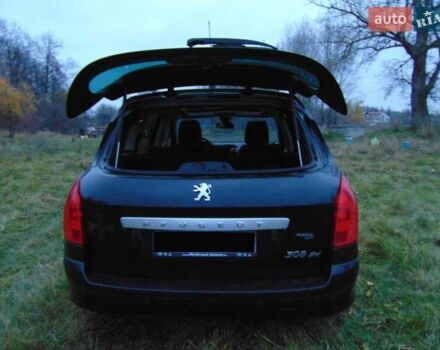 Черный Пежо 308, объемом двигателя 1.6 л и пробегом 300 тыс. км за 5500 $, фото 5 на Automoto.ua