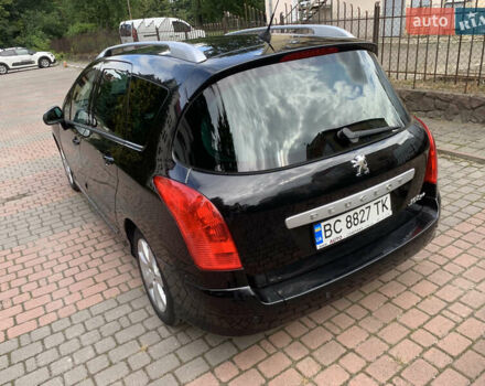 Чорний Пежо 308, об'ємом двигуна 1.6 л та пробігом 217 тис. км за 5900 $, фото 9 на Automoto.ua