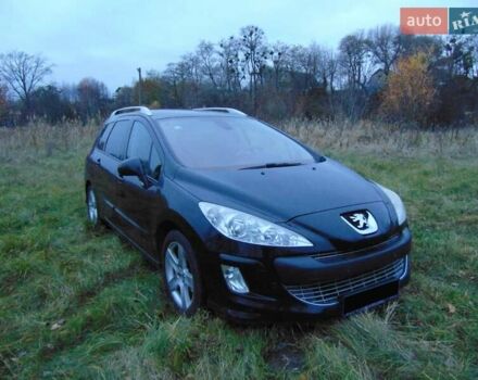 Черный Пежо 308, объемом двигателя 1.6 л и пробегом 300 тыс. км за 5500 $, фото 2 на Automoto.ua