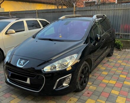 Чорний Пежо 308, об'ємом двигуна 1.6 л та пробігом 168 тис. км за 5800 $, фото 1 на Automoto.ua
