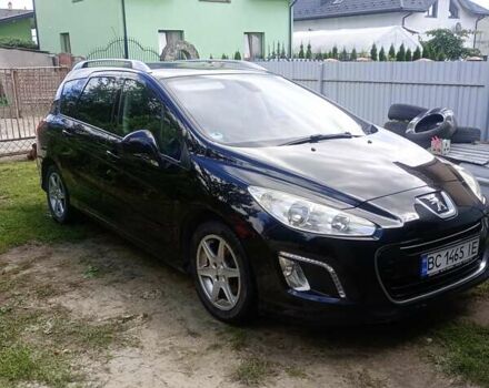 Черный Пежо 308, объемом двигателя 1.56 л и пробегом 274 тыс. км за 6500 $, фото 3 на Automoto.ua