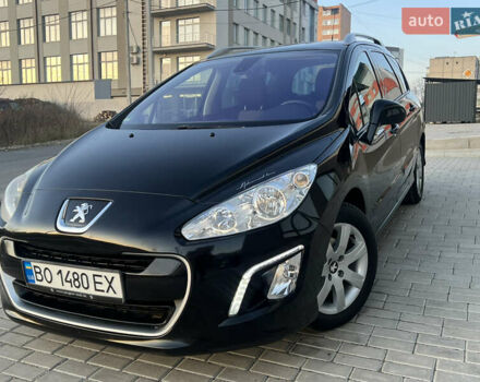Чорний Пежо 308, об'ємом двигуна 1.6 л та пробігом 270 тис. км за 6199 $, фото 2 на Automoto.ua