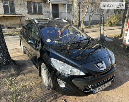 Чорний Пежо 308, об'ємом двигуна 1.56 л та пробігом 292 тис. км за 5900 $, фото 7 на Automoto.ua