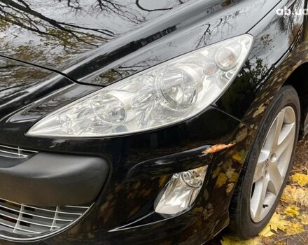 Черный Пежо 308, объемом двигателя 1.6 л и пробегом 220 тыс. км за 6390 $, фото 5 на Automoto.ua