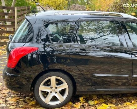 Черный Пежо 308, объемом двигателя 1.6 л и пробегом 220 тыс. км за 6390 $, фото 12 на Automoto.ua