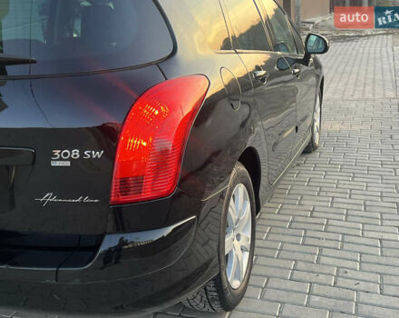 Чорний Пежо 308, об'ємом двигуна 1.6 л та пробігом 270 тис. км за 6199 $, фото 15 на Automoto.ua