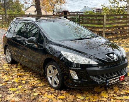 Черный Пежо 308, объемом двигателя 1.6 л и пробегом 220 тыс. км за 6390 $, фото 2 на Automoto.ua