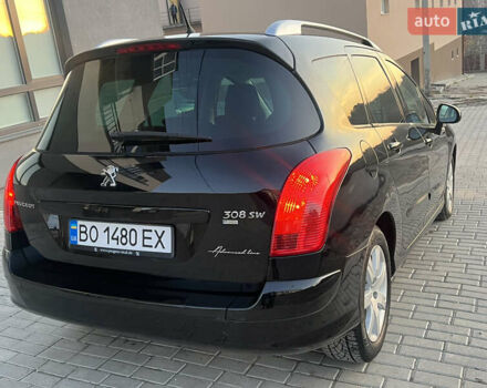 Чорний Пежо 308, об'ємом двигуна 1.6 л та пробігом 270 тис. км за 6199 $, фото 16 на Automoto.ua