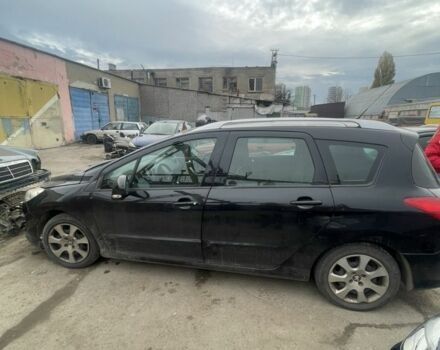 Черный Пежо 308, объемом двигателя 1.6 л и пробегом 260 тыс. км за 3600 $, фото 2 на Automoto.ua