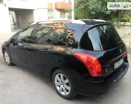 Чорний Пежо 308, об'ємом двигуна 1.6 л та пробігом 242 тис. км за 7000 $, фото 24 на Automoto.ua