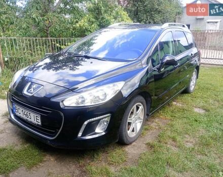Черный Пежо 308, объемом двигателя 1.56 л и пробегом 274 тыс. км за 6500 $, фото 4 на Automoto.ua