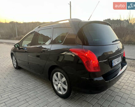 Чорний Пежо 308, об'ємом двигуна 1.6 л та пробігом 270 тис. км за 6199 $, фото 10 на Automoto.ua