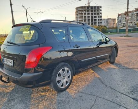 Черный Пежо 308, объемом двигателя 1.6 л и пробегом 220 тыс. км за 5700 $, фото 1 на Automoto.ua