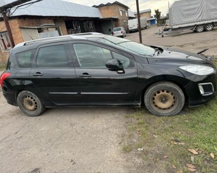 Чорний Пежо 308, об'ємом двигуна 1.6 л та пробігом 138 тис. км за 4500 $, фото 2 на Automoto.ua