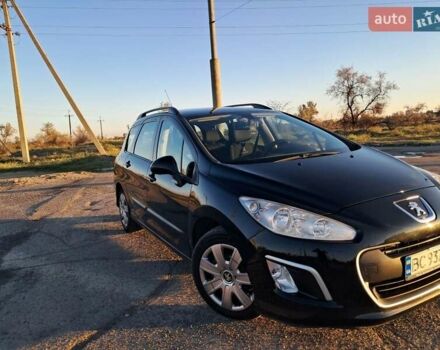 Черный Пежо 308, объемом двигателя 1.6 л и пробегом 220 тыс. км за 5700 $, фото 3 на Automoto.ua