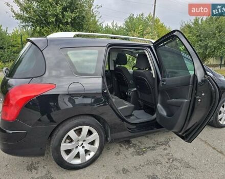 Черный Пежо 308, объемом двигателя 1.6 л и пробегом 161 тыс. км за 6499 $, фото 40 на Automoto.ua