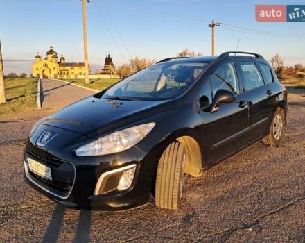Черный Пежо 308, объемом двигателя 1.6 л и пробегом 220 тыс. км за 5700 $, фото 2 на Automoto.ua