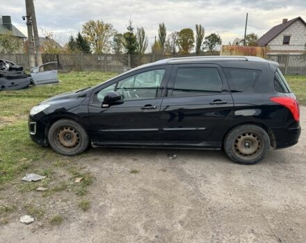 Чорний Пежо 308, об'ємом двигуна 1.6 л та пробігом 138 тис. км за 4500 $, фото 1 на Automoto.ua