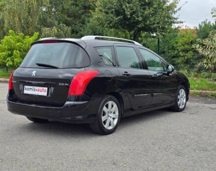 Черный Пежо 308, объемом двигателя 1.6 л и пробегом 161 тыс. км за 6499 $, фото 13 на Automoto.ua