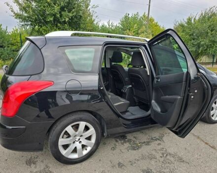 Черный Пежо 308, объемом двигателя 1.6 л и пробегом 161 тыс. км за 6499 $, фото 23 на Automoto.ua