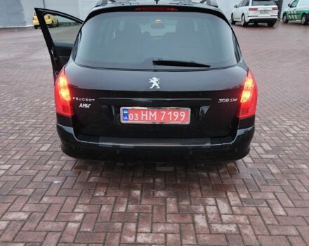 Черный Пежо 308, объемом двигателя 1.6 л и пробегом 173 тыс. км за 5600 $, фото 18 на Automoto.ua