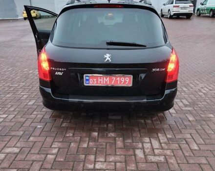 Черный Пежо 308, объемом двигателя 1.6 л и пробегом 173 тыс. км за 5600 $, фото 24 на Automoto.ua