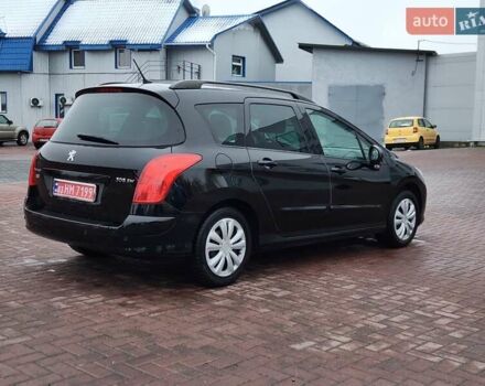 Черный Пежо 308, объемом двигателя 1.6 л и пробегом 173 тыс. км за 5600 $, фото 4 на Automoto.ua