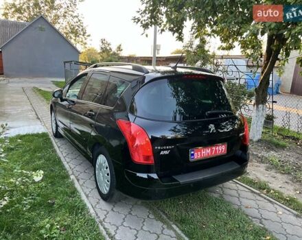Черный Пежо 308, объемом двигателя 1.6 л и пробегом 173 тыс. км за 5150 $, фото 18 на Automoto.ua