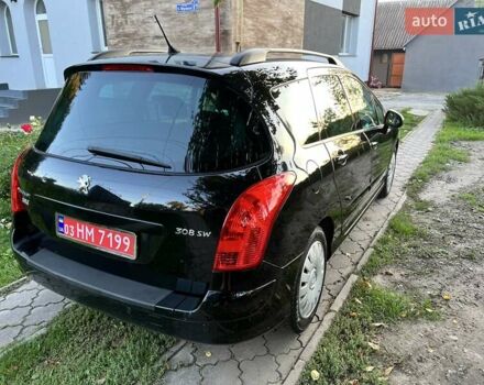 Черный Пежо 308, объемом двигателя 1.6 л и пробегом 173 тыс. км за 5150 $, фото 21 на Automoto.ua