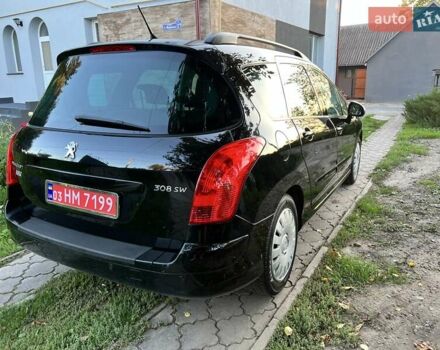 Черный Пежо 308, объемом двигателя 1.6 л и пробегом 173 тыс. км за 5150 $, фото 19 на Automoto.ua