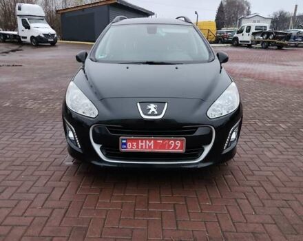 Черный Пежо 308, объемом двигателя 1.6 л и пробегом 173 тыс. км за 5600 $, фото 1 на Automoto.ua
