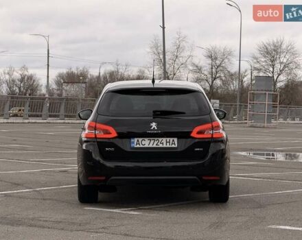 Черный Пежо 308, объемом двигателя 1.6 л и пробегом 296 тыс. км за 7800 $, фото 5 на Automoto.ua