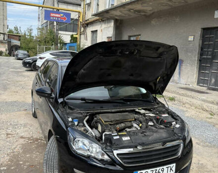 Чорний Пежо 308, об'ємом двигуна 1.56 л та пробігом 235 тис. км за 8500 $, фото 13 на Automoto.ua
