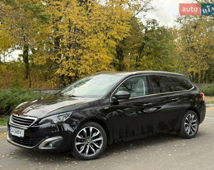Черный Пежо 308, объемом двигателя 2 л и пробегом 209 тыс. км за 12950 $, фото 3 на Automoto.ua