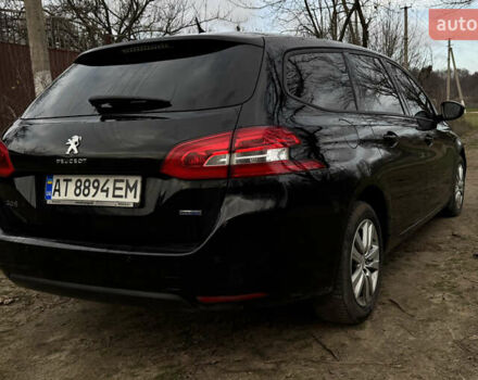 Чорний Пежо 308, об'ємом двигуна 2 л та пробігом 257 тис. км за 11199 $, фото 5 на Automoto.ua