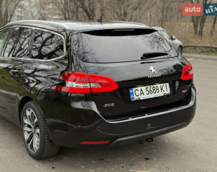 Чорний Пежо 308, об'ємом двигуна 2 л та пробігом 211 тис. км за 11900 $, фото 14 на Automoto.ua