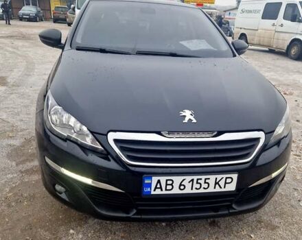 Черный Пежо 308, объемом двигателя 1.2 л и пробегом 221 тыс. км за 7200 $, фото 1 на Automoto.ua
