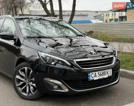 Чорний Пежо 308, об'ємом двигуна 2 л та пробігом 211 тис. км за 11900 $, фото 3 на Automoto.ua