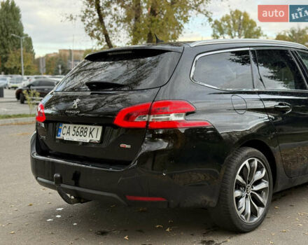 Черный Пежо 308, объемом двигателя 2 л и пробегом 211 тыс. км за 11999 $, фото 15 на Automoto.ua