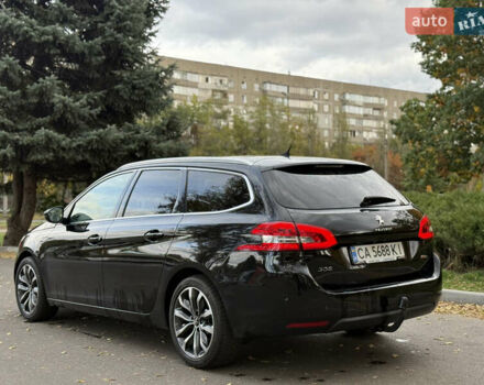 Черный Пежо 308, объемом двигателя 2 л и пробегом 211 тыс. км за 11999 $, фото 17 на Automoto.ua