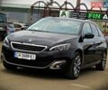 Черный Пежо 308, объемом двигателя 2 л и пробегом 213 тыс. км за 11700 $, фото 1 на Automoto.ua