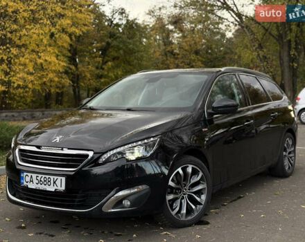 Черный Пежо 308, объемом двигателя 2 л и пробегом 211 тыс. км за 11999 $, фото 20 на Automoto.ua