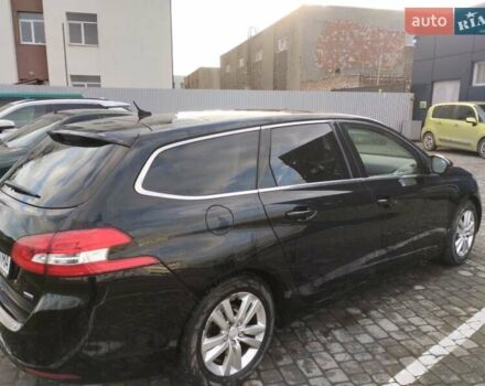 Черный Пежо 308, объемом двигателя 1.56 л и пробегом 320 тыс. км за 9001 $, фото 3 на Automoto.ua